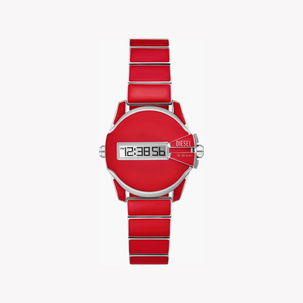 Diesel Men's Red Stainless Steel Watch, Red Dial | Dz2192 by i-watch