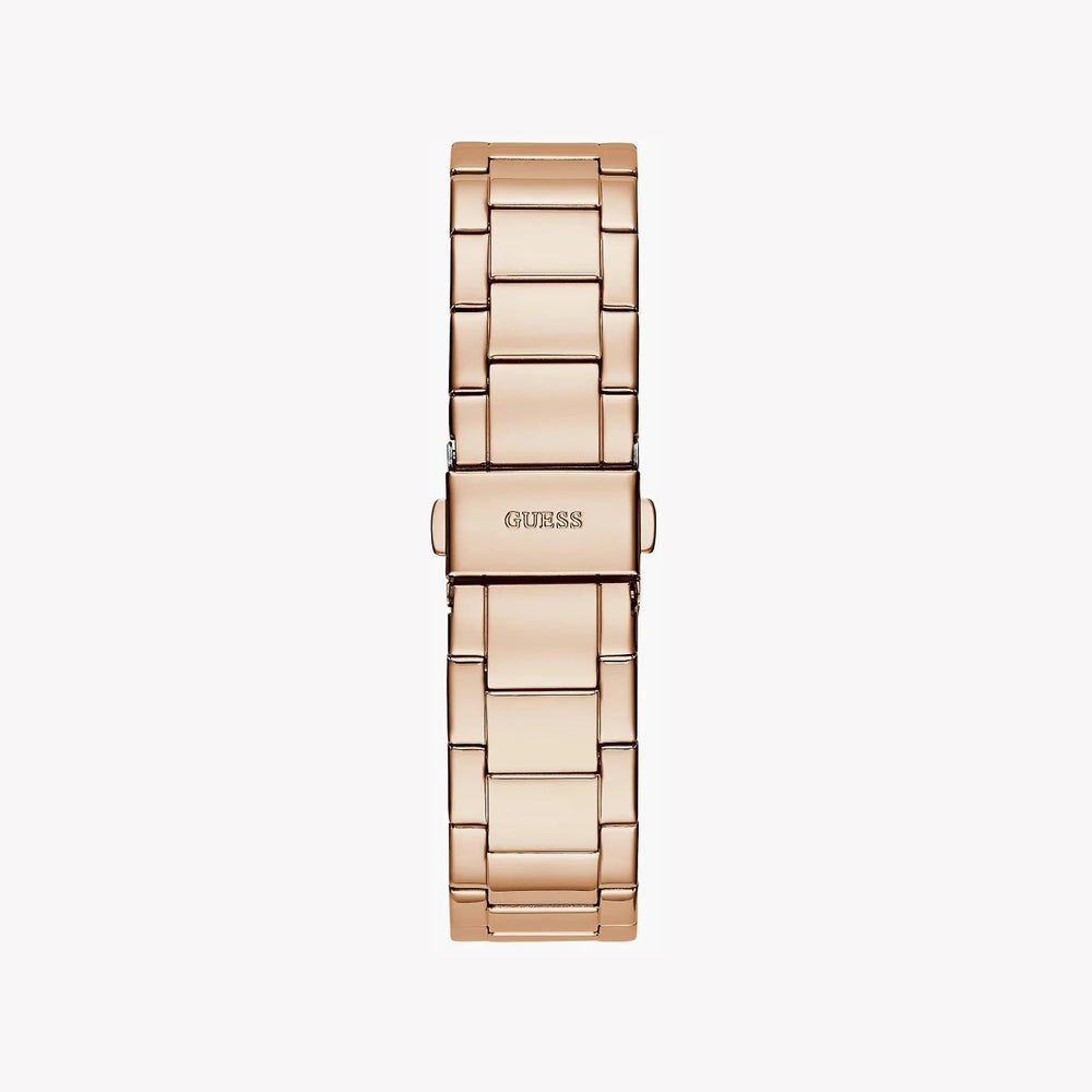 Guess Women's Rose Gold Stainless Steel Watch, Rose Gold Dial | Gw0320l3 by i-watch