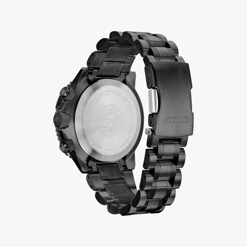 CITIZEN ECO-DRIVE JY8085-81E BLACK DUAL TIME MEN'S WATCH - INNOVATIVE PERFORMANCE & STYLE-i-Watch-2