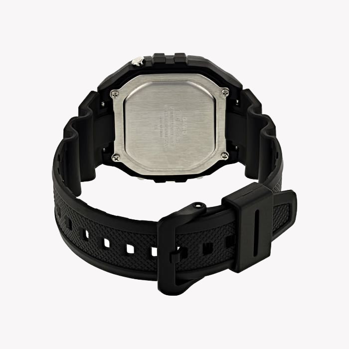 Montre numérique noire pour homme Casio W-218H-1AV