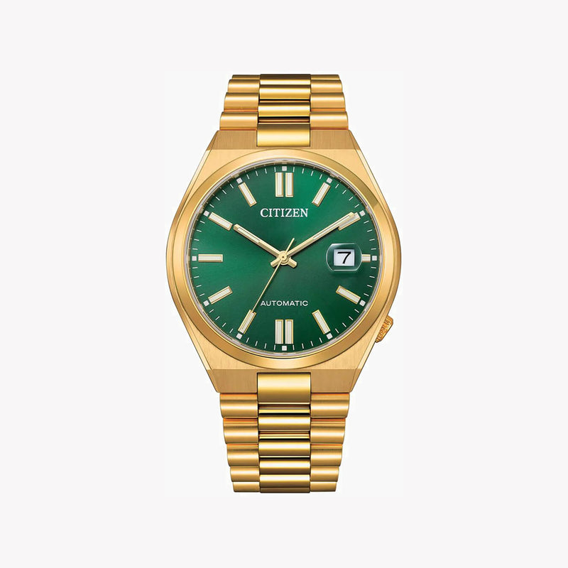 Citizen Men's Gold Watch, Green Dial | Nj0152-51x – i-watch