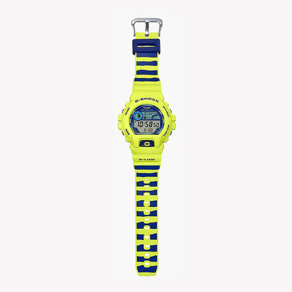 Casio G-Shock Glx-6900ss-9dr Sporty Splash - Rugged Yellow Unisex Watch With Tide Graph & 200m Water Resistance by i-watch