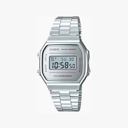 CASIO A168WEM-7EF Analoge Herrenuhr mit 36 ​​mm Gehäuse