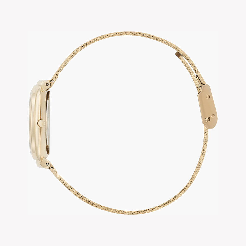 CITIZEN EM0643-92X RADIANT CHARM - ELEGANT GOLD MESH WOMEN'S TIMEPIECE-i-Watch-3