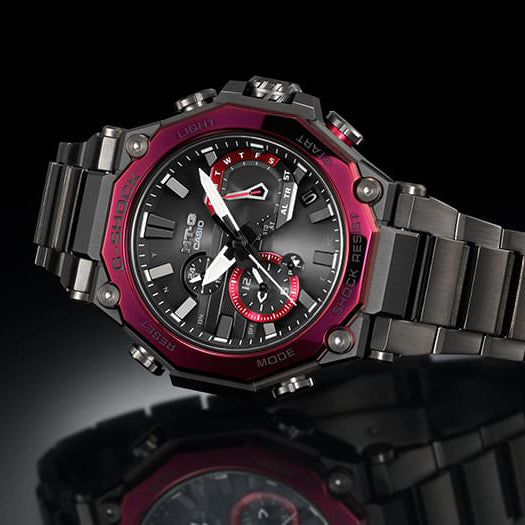 CASIO MTP-1314D-1AVDF ELEGANT SPORT - STAINLESS STEEL MEN'S WATCH with black dial and silver band-i-Watch-6