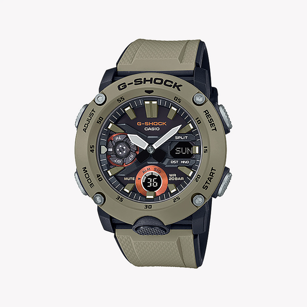 Casio G-Shock Ga-2000-5adr Olive Adventurer - Rugged Style For Men's Exploration by i-watch