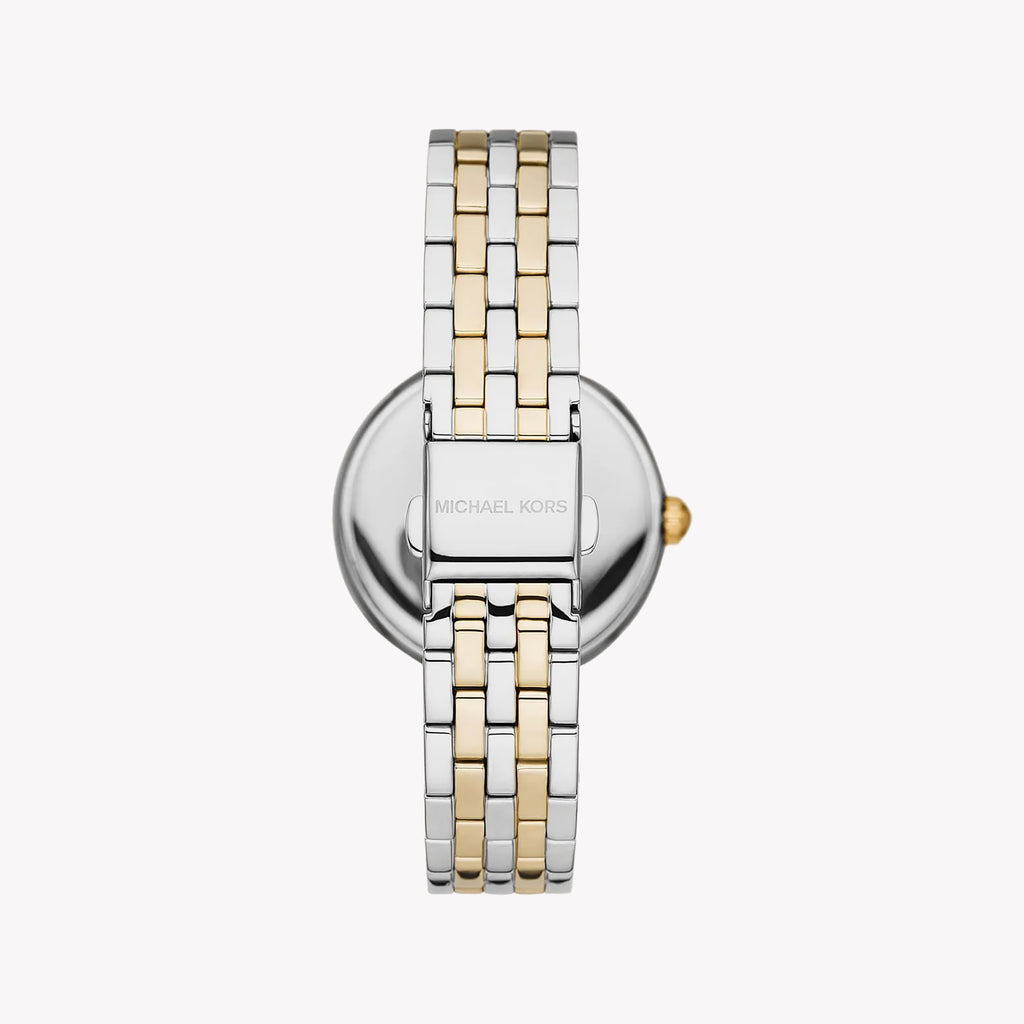 MICHAEL KORS MK4569 - ELEGANT SOPHISTICATION WOMEN'S WATCH WITH TWO-TONE BAND & STUNNING SILVER DIAL-i-Watch-3