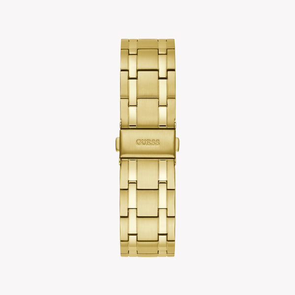 Guess Men's Gold Watch, Black Dial | Gw0330g2 by i-watch