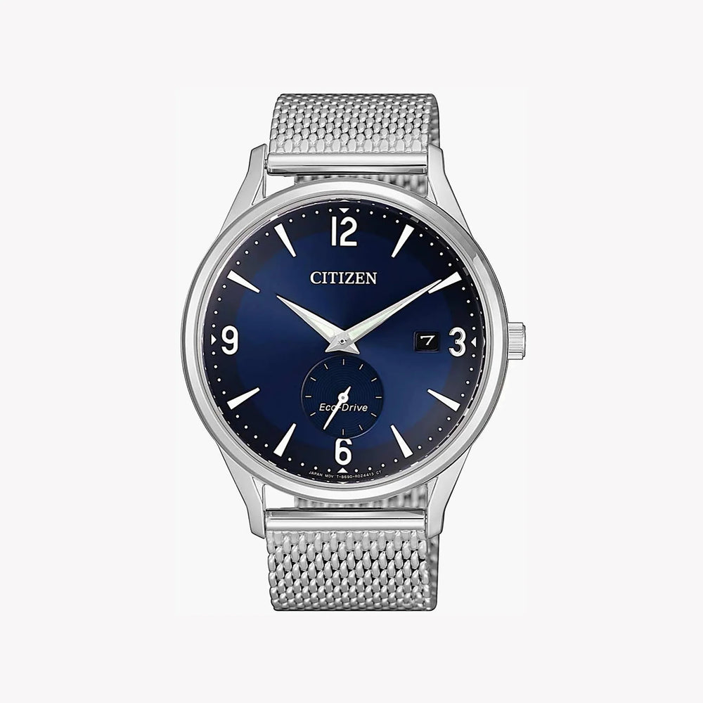 Citizen Eco-Drive Bv1111-83l - Modern Mastery In Stainless Steel & Blue Dial Men's Watch by i-watch