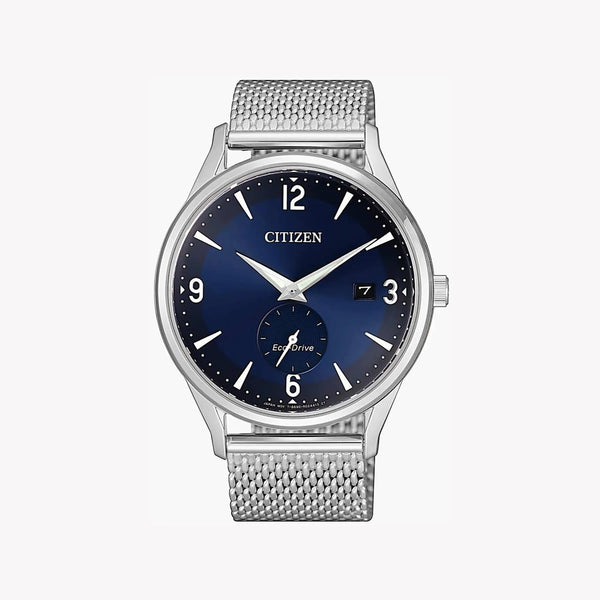 Citizen Eco-Drive Bv1111-83l - Modern Mastery In Stainless Steel & Blue Dial Men's Watch by i-watch