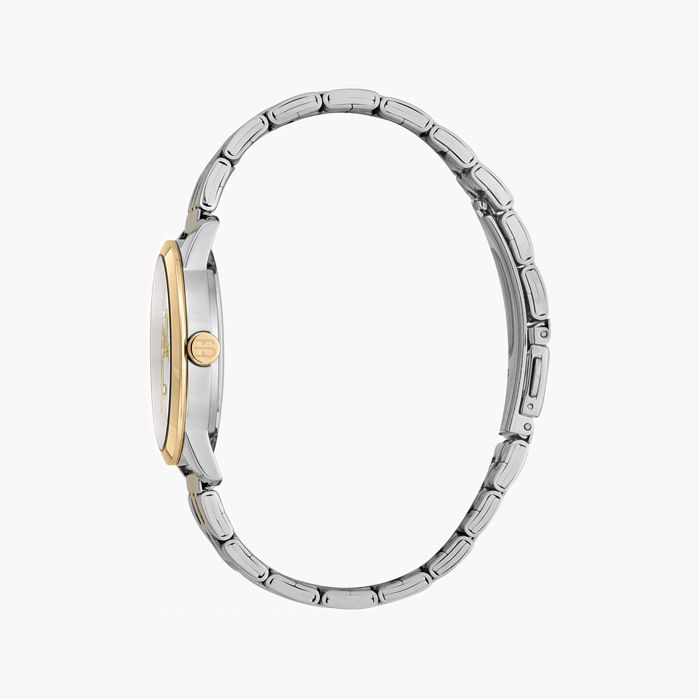 ESPRIT Women's Watch with Silver Stainless Steel Case and Silver & Gold Stainless Steel Band