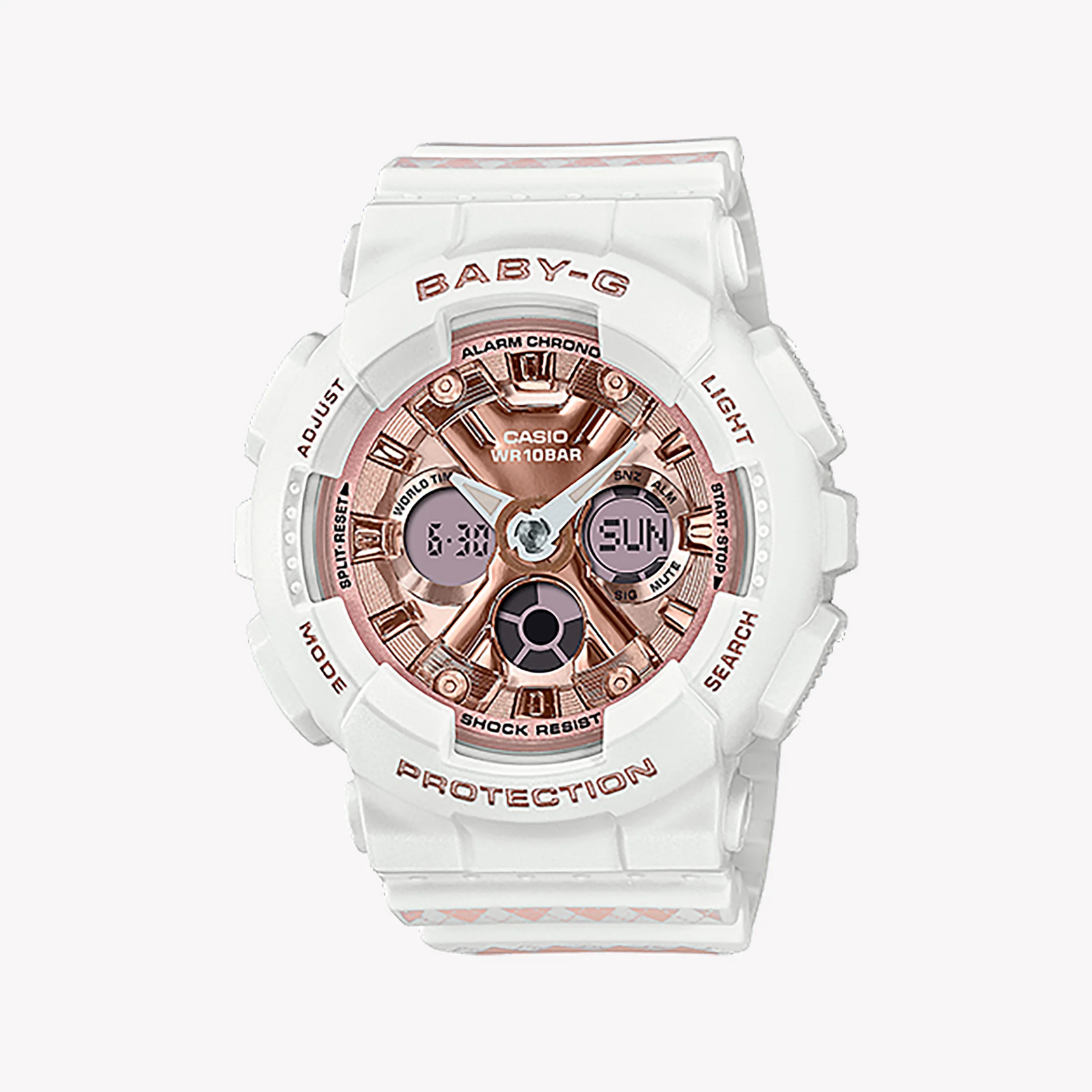Ba-130sp-7adr Baby-G - Playful & Rugged Women's Watch For Every Adventure by i-watch