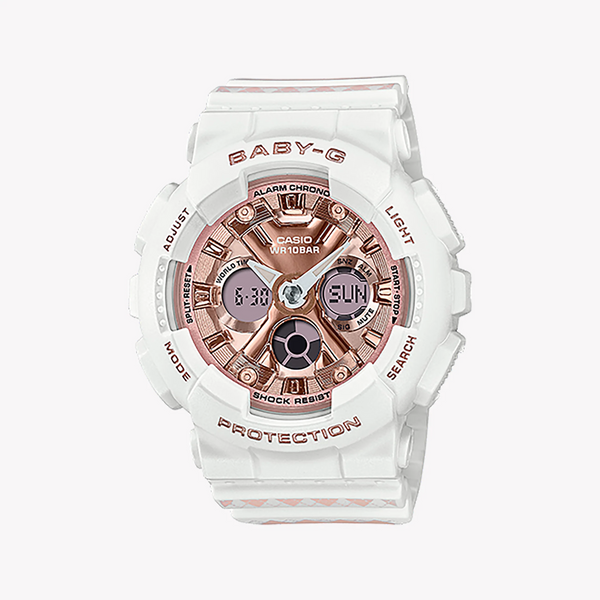 Ba-130sp-7adr Baby-G - Playful & Rugged Women's Watch For Every Adventure by i-watch