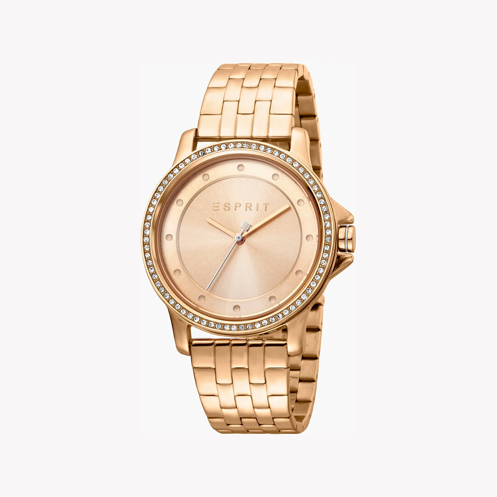 Esprit Women's Rose Gold Watch, Stainless Steel | Es1l140m0025 by i-watch