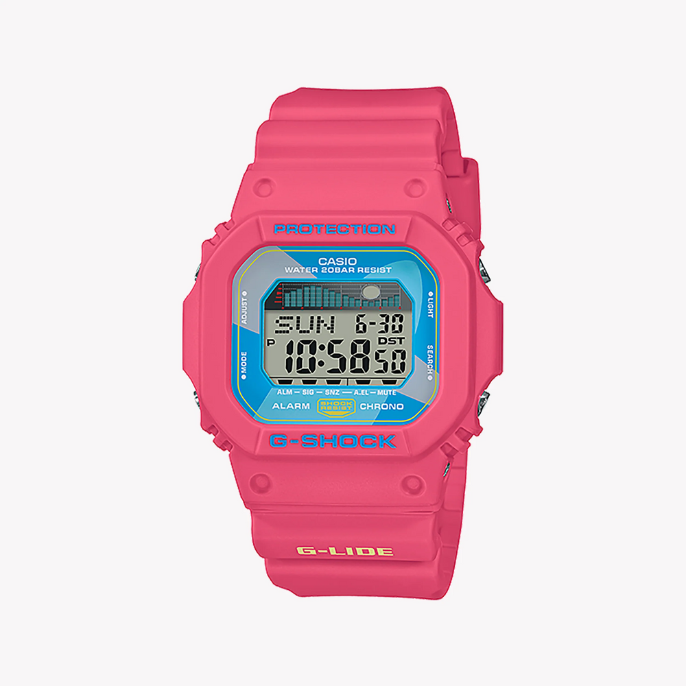 Casio G-Shock Glx-5600vh-4dr Pink Paradise - Adventure-Ready Unisex Timepiece With Bold Pink Design And Essential Outdoor Features by i-watch