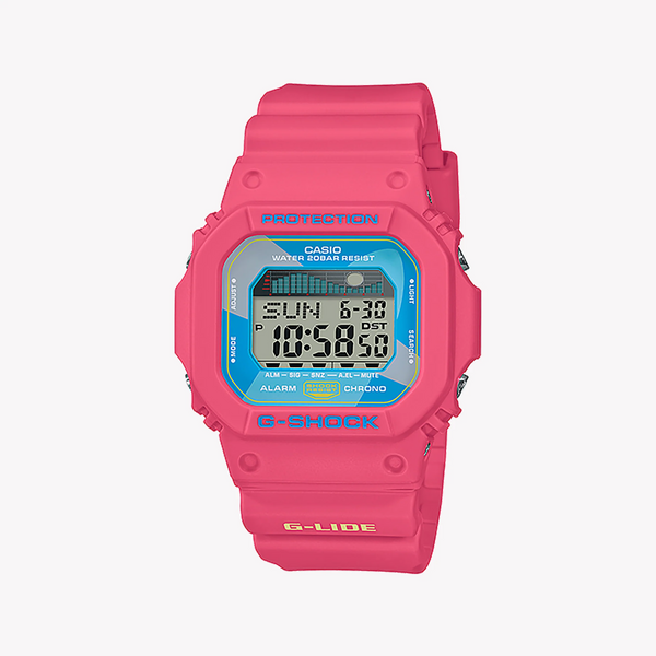 Casio G-Shock Glx-5600vh-4dr Pink Paradise - Adventure-Ready Unisex Timepiece With Bold Pink Design And Essential Outdoor Features by i-watch