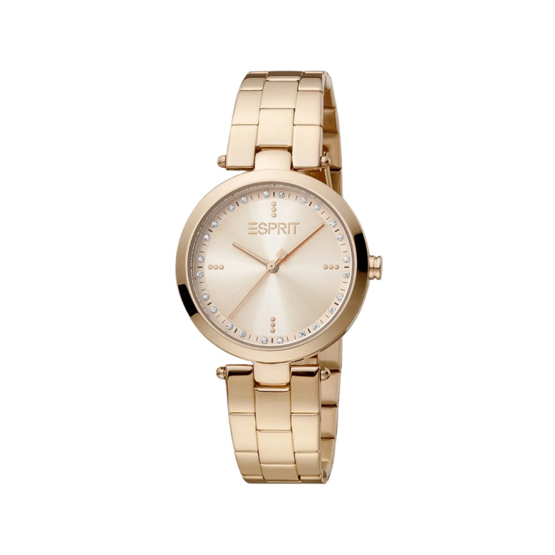 Esprit Women's Rose Gold Watch, Stainless Steel Band | Es1l181m0045 by i-watch