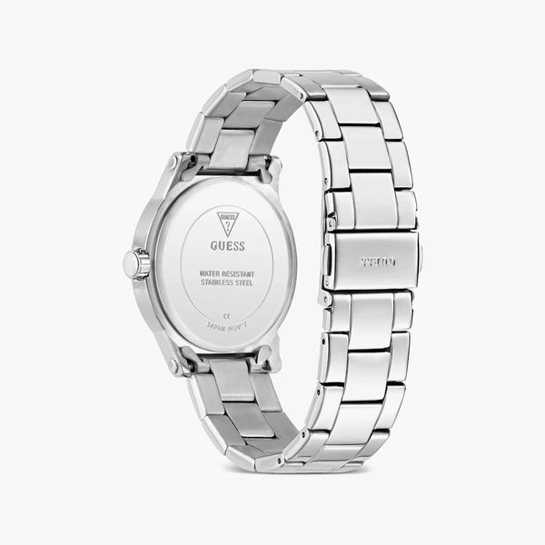 Guess Women's Silver Stainless Steel Watch, Silver Dial | Gw0861l1 by i-watch