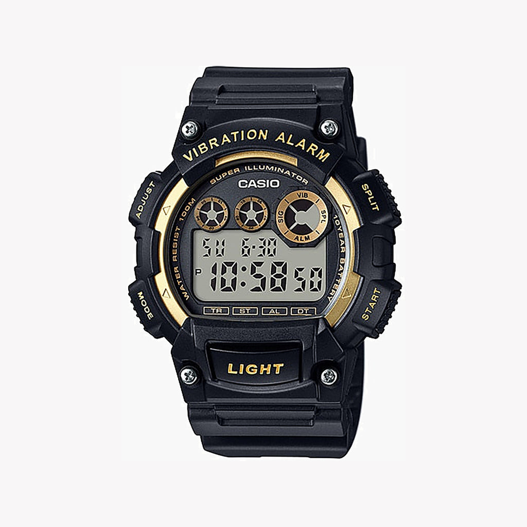 CASIO W-735H-1A2VDF ADVENTURE READY - RUGGED SPORT TIMEPIECE FOR MEN WITH BLACK RESIN BAND