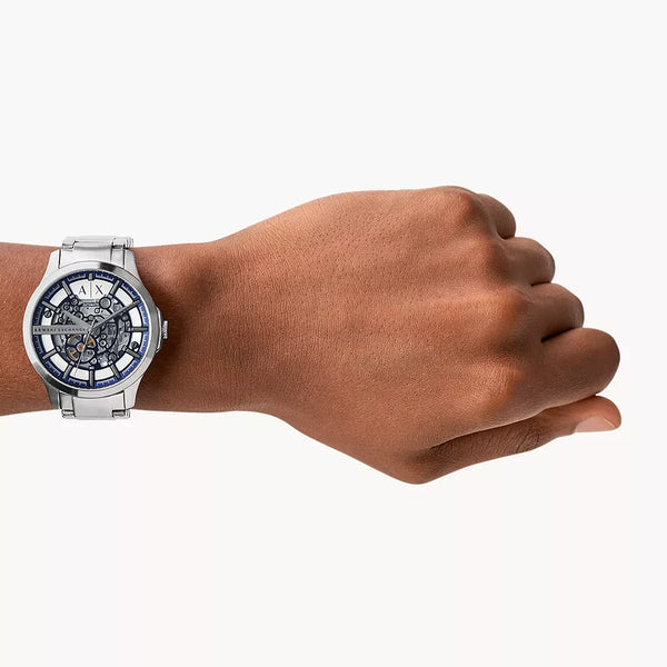 A|X Armani Exchange Men's Silver Stainless Steel, Multicolore | Ax2416 by i-watch