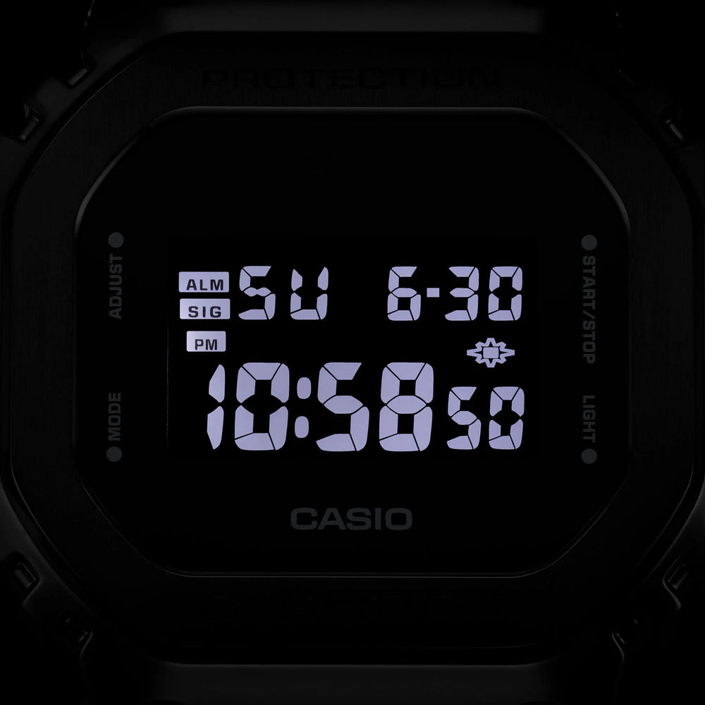 Casio G-Shock Gm-5600ub-1dr - Bold Style, Unmatched Strength Men's Watch With Black Ion-Plated Bezel And Resin Band by i-watch