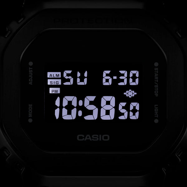 Casio G-Shock Gm-5600ub-1dr - Bold Style, Unmatched Strength Men's Watch With Black Ion-Plated Bezel And Resin Band by i-watch