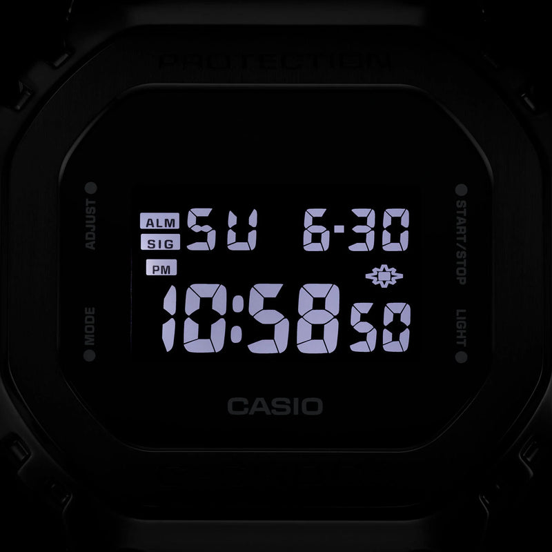 Casio G-Shock Gm-5600ub-1dr - Bold Style, Unmatched Strength Men's Watch With Black Ion-Plated Bezel And Resin Band by i-watch
