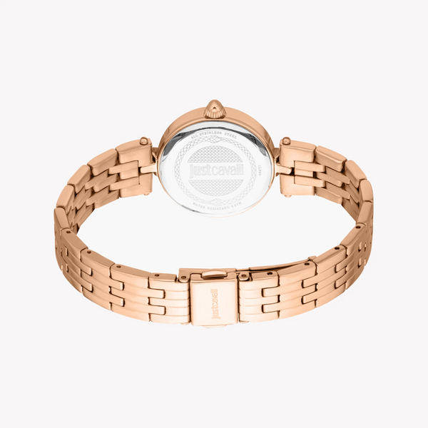 Just Cavalli Women's Rose Gold Watch, Silver Dial | Jc1l330m0065 by i-watch