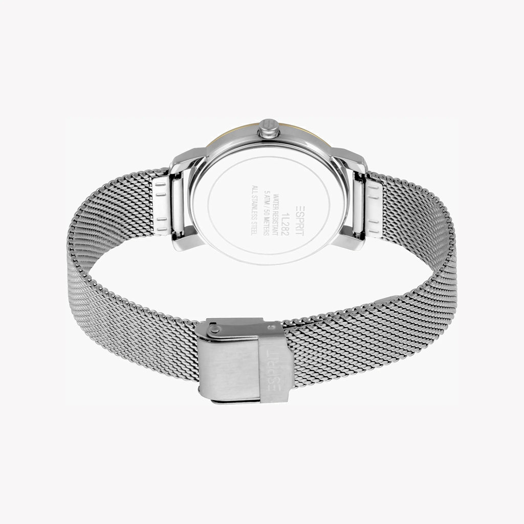 ESPRIT Women's Watch with Silver Stainless Steel Case and Silver Stainless Steel Band-i-Watch-4