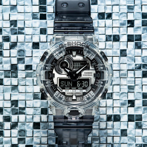 Casio G-Shock Ga-700sk-1adr Sporty Gray Style - Men's Rugged Timepiece by i-watch
