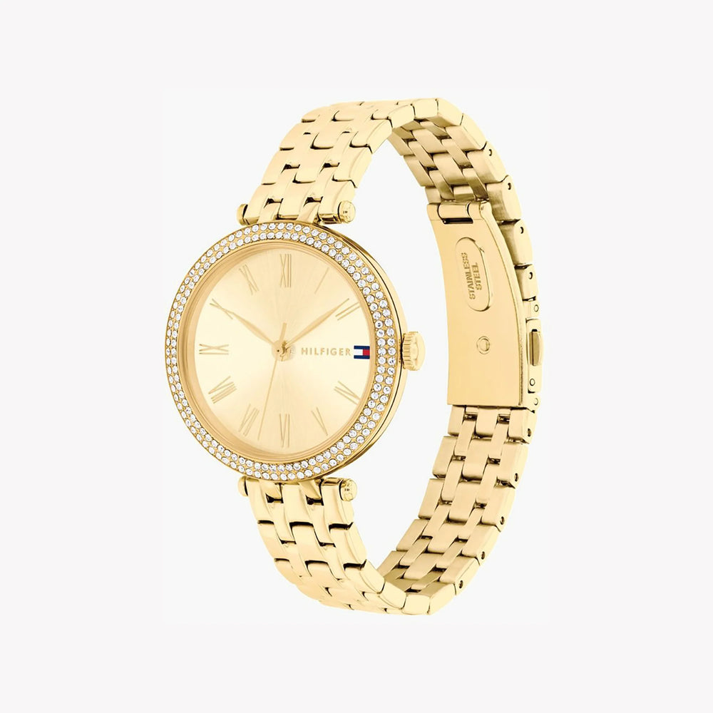 Tommy Hilfiger Women's Gold Stainless Steel Watch | 1692150 by i-watch