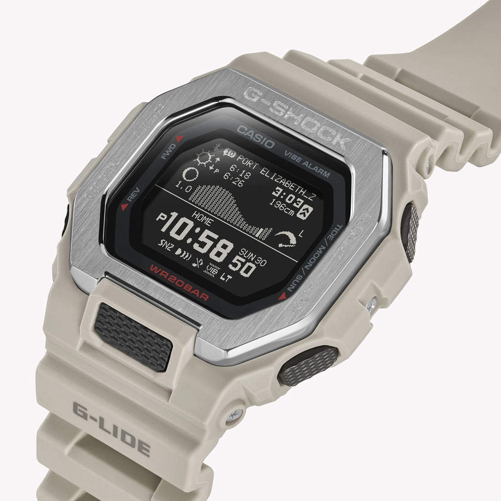 CASIO G-SHOCK GBX-100-8DR ADVENTURE READY - RUGGED WHITE MEN'S WATCH with Bluetooth & 200M Water Resistance-i-Watch-2