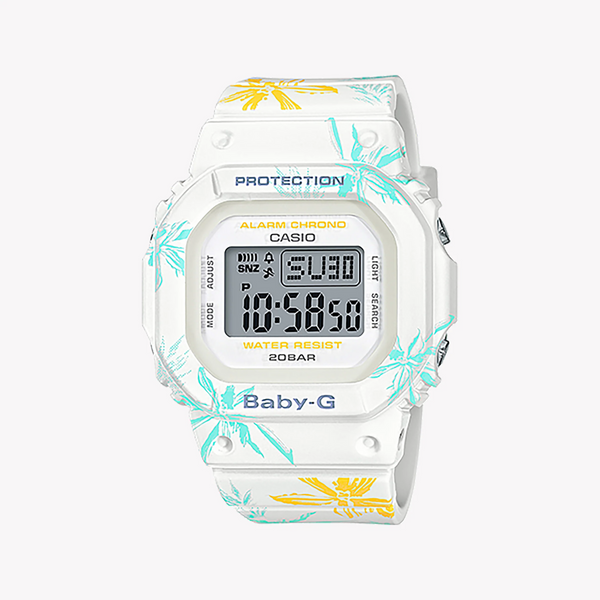 Casio Baby-G Bgd-560cf-7dr - Stylish Adventurer Series Women's Sporty Watch In White Resin by i-watch