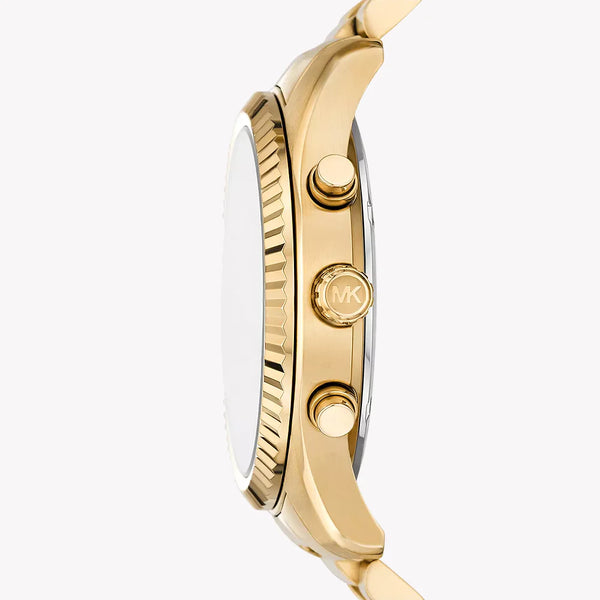 Michael Kors Men's Gold Watch, Blue Dial | Mk9153 by i-watch