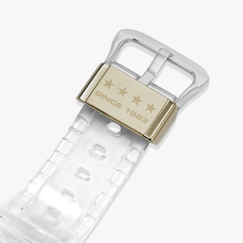 كاسيو جي شوك DW-5040RX-7ER - ساعة شفافة جاهزة للمغامرة للرجال