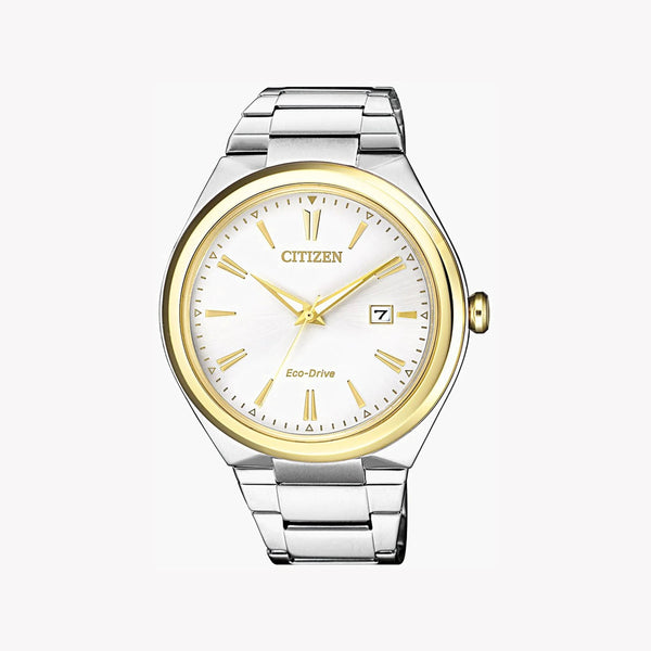 Citizen Aw1374-51b: Modern Classic - Versatile Eco-Drive Men's Watch In Silver by i-watch