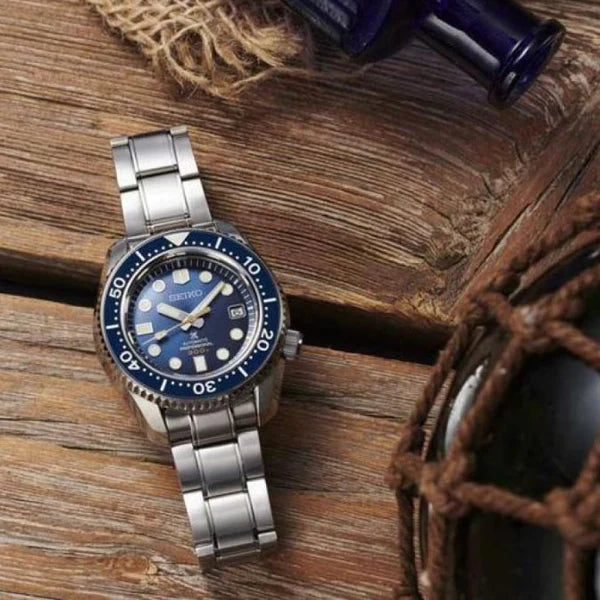 Seiko Men's Stainless Steel Watch, Dark Blue Dial | Sla023j1 by i-watch