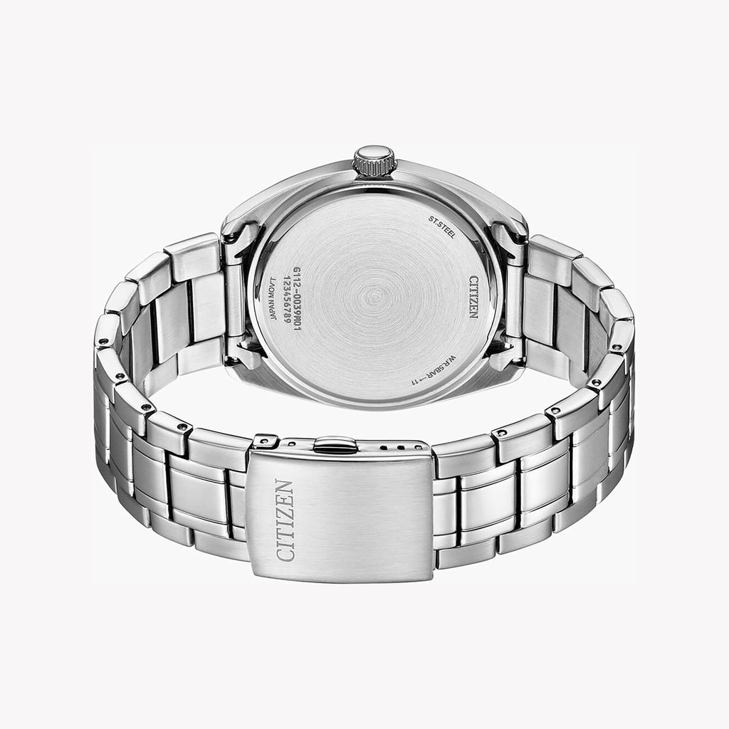 CITIZEN BI5100-58A - MODERN ELEGANCE IN SILVER - MENS STAINLESS STEEL QUARTZ WATCH-i-Watch-3
