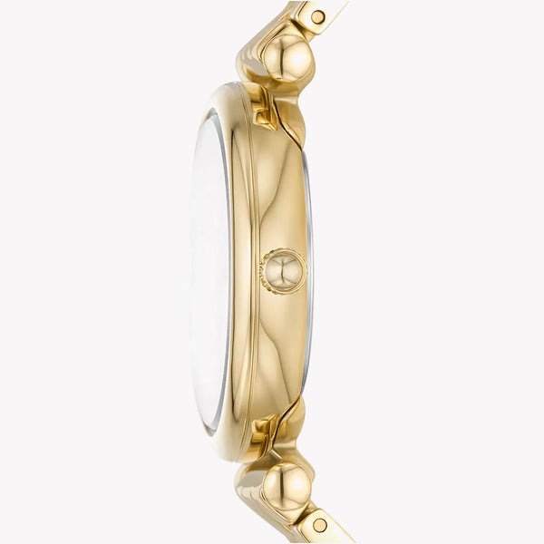 Fossil Women's Gold Stainless Steel Watch, Silver Dial | Es5203 by i-watch