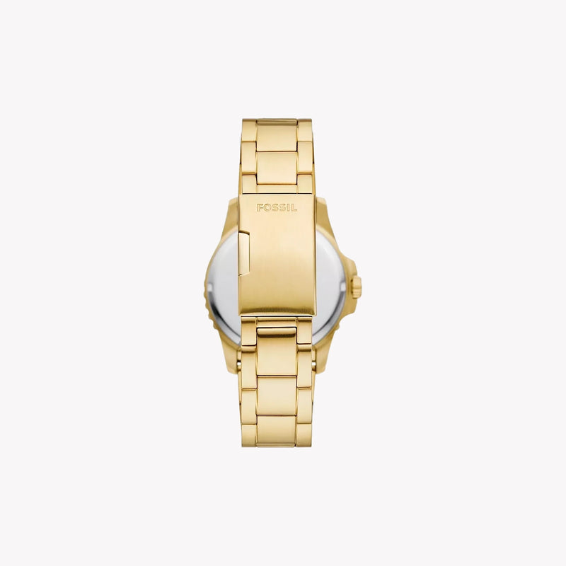 Fossil Men's Gold Stainless Steel Watch, Black Dial | Fs6035 by i-watch