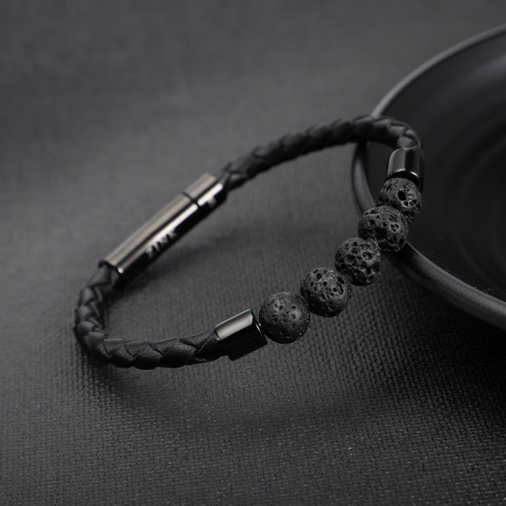 Zjbc048b-S Zink Men's Bracelet by i-watch