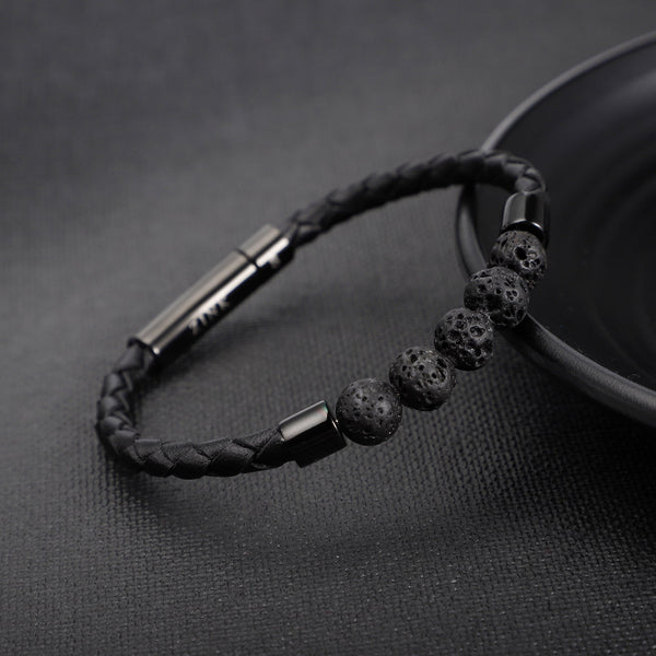 Zjbc048b-S Zink Men's Bracelet by i-watch