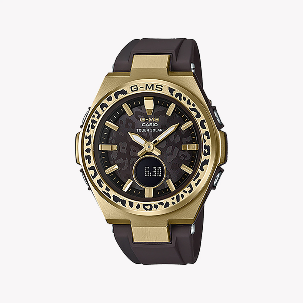Baby-G Women's Brown & Gold Watch, Resin Band | Msg-S200wlp-5adr by i-watch