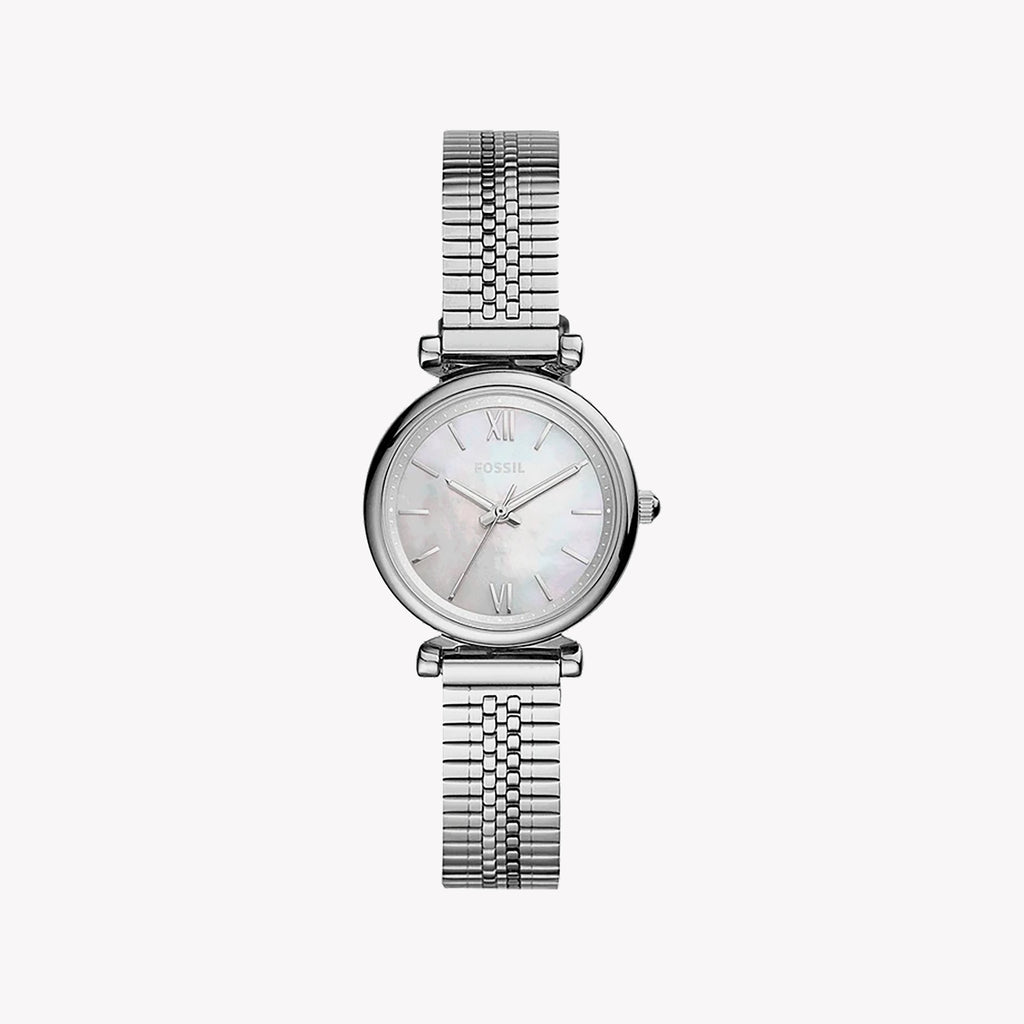 FOSSIL ES4695 ELEGANT TIMEKEEPER - SOPHISTICATED SILVER & GREY WOMEN'S WATCH
