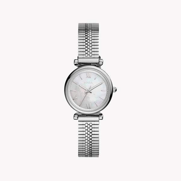 Fossil Women's Silver Stainless Steel Watch, Grey Dial | Es4695 by i-watch