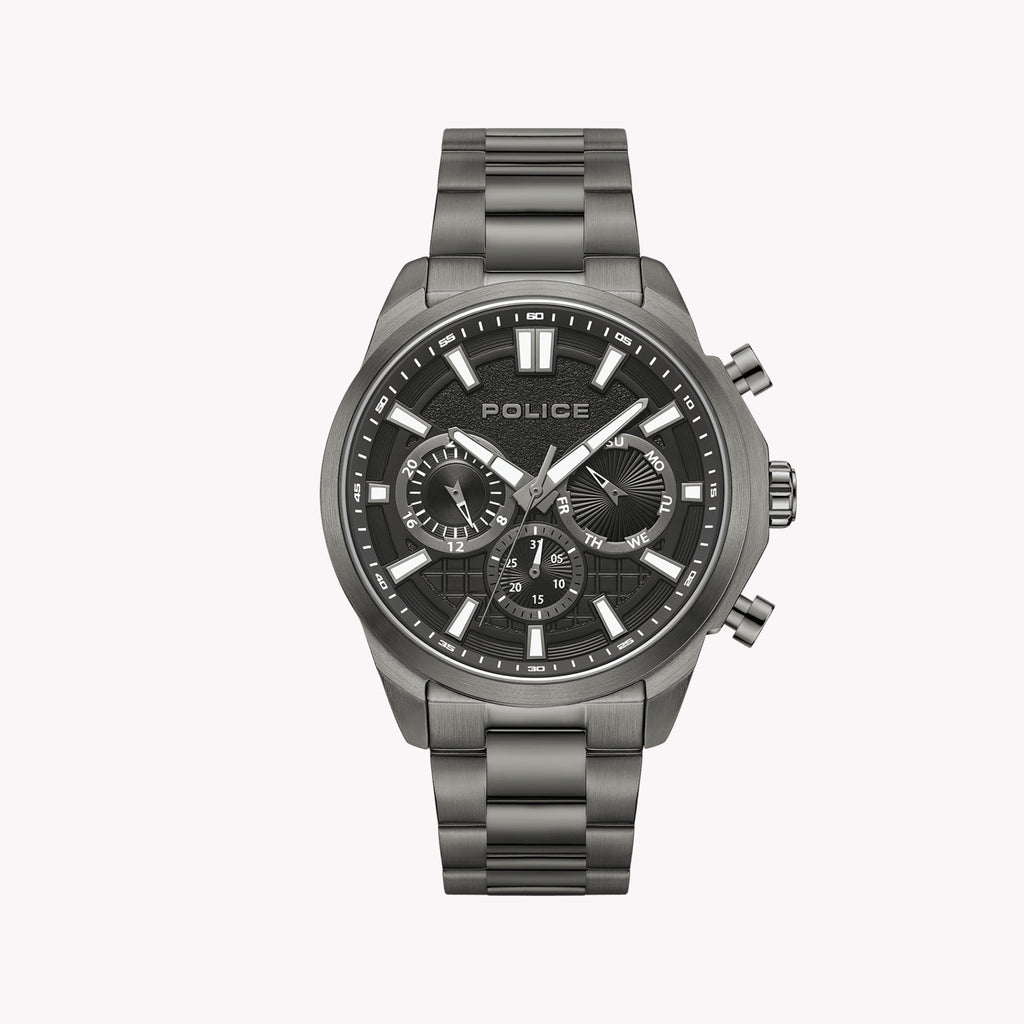 POLICE PEWJK0021003 BLACK ELEGANCE - MEN'S TIMEPIECE FOR MODERN GENTLEMEN