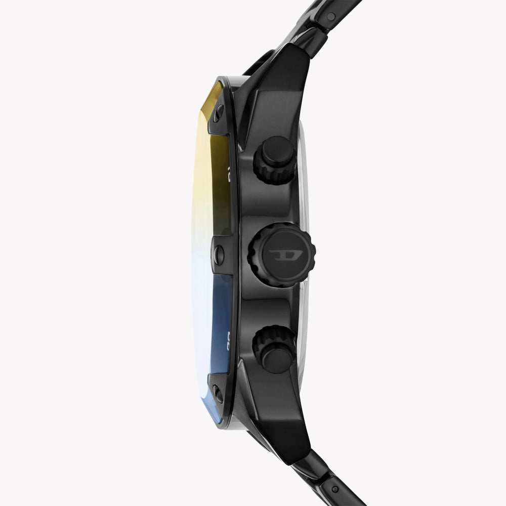 Diesel Men's Black Stainless Steel Watch, Black Dial | Dz4609 by i-watch