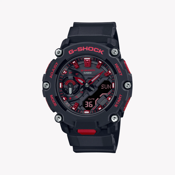 Casio G-Shock Ga-2200bnr-1adr - Rugged Black Powerhouse Men's Watch by i-watch