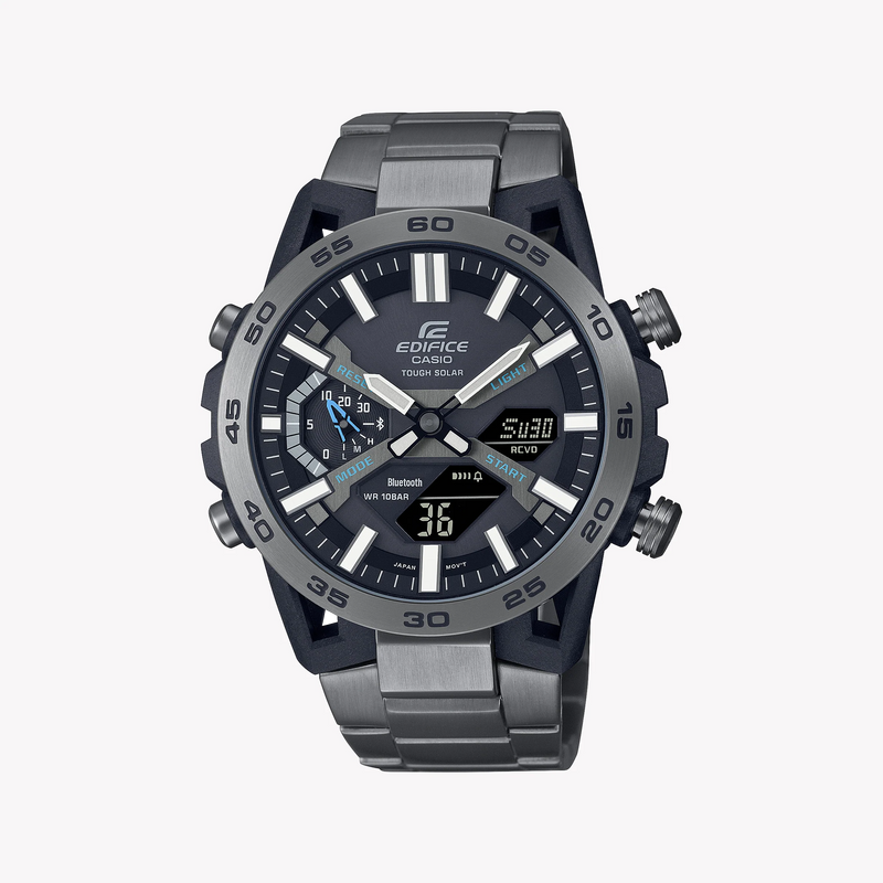EDIFICE ECB-2000DC-1AEF - BOLD PERFORMANCE MEN'S WATCH IN STYLISH GREY