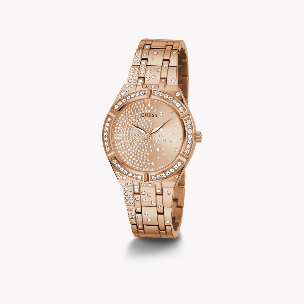 GUESS GW0312L3 ROSE GOLD ELEGANCE - CHIC WOMEN'S TIMEPIECE FOR EVERY OCCASION